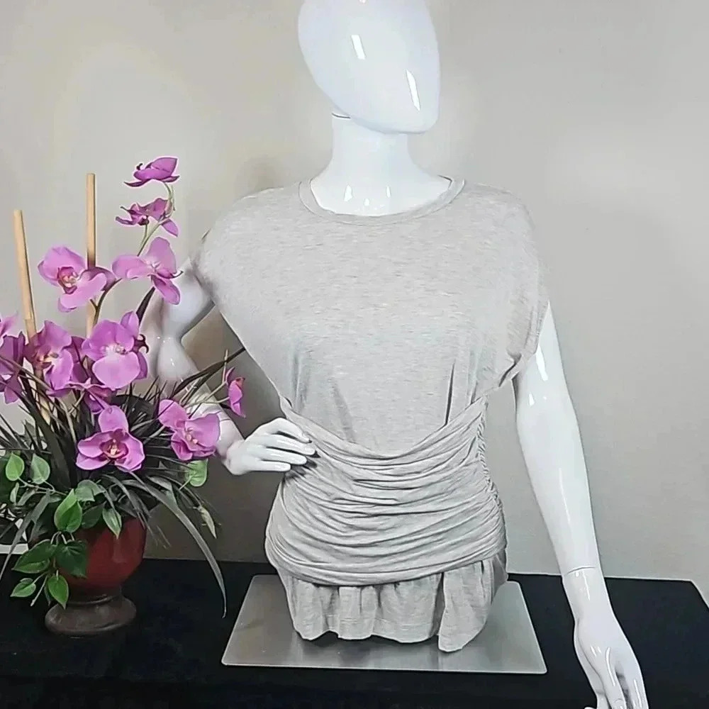Express T-Shirt Gray Size M